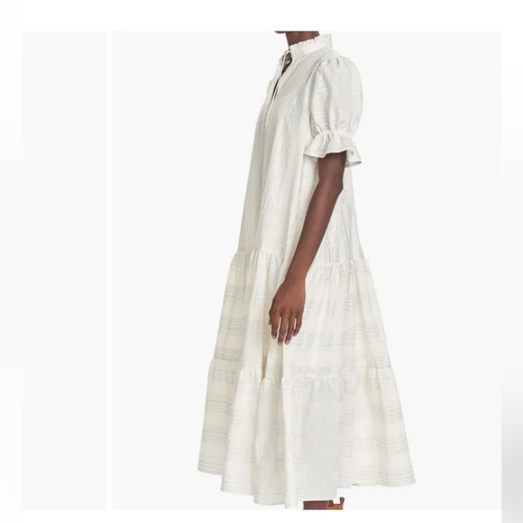 Corey Lynn Calter Portisha Tiered Midi Dress - Picture 2 of 10